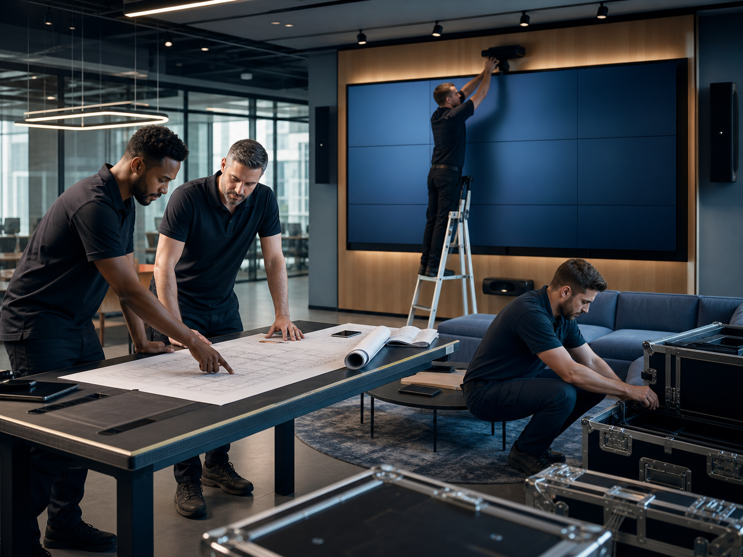 Smart AVIT installation team